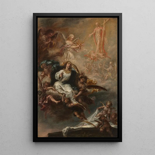 Juan de Valds Leal - Study for The Assumption of the Virgin for San Augustn Seville.webp
