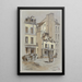 en 13 rue Cassette 6e arrondissement - Jules-Adolphe Chauvet — ingelijst kunstwerk aan de muur