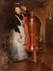 La Buveuse - Jules-Alexandre Grün — weergave van het kunstwerk