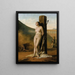 Blandine aan het amfitheater van Lyon - Jules-Antoine Duvaux — ingelijst kunstwerk aan de muur