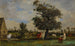 Paarden onder een Appelboom - Jules-Jacques Veyrassat — weergave van het kunstwerk
