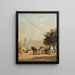 Jules de Hooiwagen - Jules-Jacques Veyrassat — ingelijst kunstwerk aan de muur