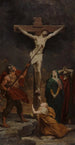 Christus aan het kruis - Jules-Joseph Dauban — weergave van het kunstwerk