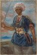 Un Turc - Jules-Robert Auguste — weergave van het kunstwerk