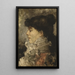 Portrait of Sarah Bernhardt - Jules Bastien-Lepage — framed artwork on a wall