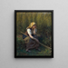 Summer Painting - Jules Breton — framed artwork on a wall