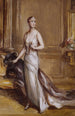 Portret van Isabelle d'Orléans, hertogin de Guise - Jules Cayron — weergave van het kunstwerk