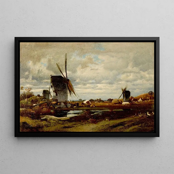 Jules Dupr - Les moulins vent.webp