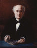 Portret van Étienne Arago 1802-1892 schrijver en politicus - Jules Emmanuel Valadon — weergave van het kunstwerk