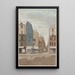 Ingang van de Rue des Filles-Dieu, tegenwoordig Rue d'Alexandrie, sinds 1897, uitzicht op de Rue Saint-Denis, 2e arrondissement - Jules Gaildrau — ingelijst kunstwerk aan de muur
