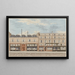 Nummer 12 en 14 van de Racine straat, 6e arrondissement - Jules Gaildrau — ingelijst kunstwerk aan de muur