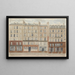 Rue Jean-Jacques Rousseau n°43-47, 1st arrondissement - Jules Gaildrau — framed artwork on a wall