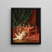 Chaton rose - Jules Le Roy — framed artwork on a wall