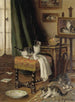 Pendant que les artistes sont absents, les chats joueront - Jules Le Roy — weergave van het kunstwerk
