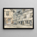 Vue de la Rue de l'Amitié - Jules Lessore — ingelijst kunstwerk aan de muur