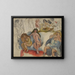Vrouwelijke eleganties - Jules Pascin — ingelijst kunstwerk aan de muur