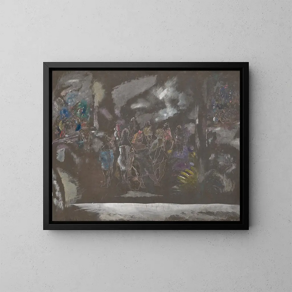 Les Belles Jardinières - Jules Pascin — framed artwork on a wall