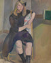 Kleine Jeanne - Jules Pascin — weergave van het kunstwerk