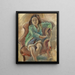 Simone Dalal jonge meisje in een herder - Jules Pascin — ingelijst kunstwerk aan de muur