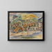 Landschap van het Zuiden - Jules Pascin — ingelijst kunstwerk aan de muur