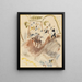 van Twee mannen die dineren - Jules Pascin — ingelijst kunstwerk aan de muur