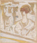 van Jules Schmalzigaug's Schilderij met een Bleek Gezicht en Rood Haar — weergave van het kunstwerk