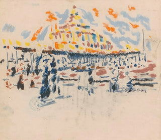 Scheveningen - Jules Schmalzigaug — weergave van het kunstwerk