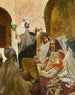 Kleden van de bruid - Jules Taupin — weergave van het kunstwerk