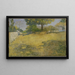Het Hoge Weidegebied - Julian Alden Weir — ingelijst kunstwerk aan de muur