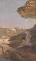 Plage de Tamarama il y a quarante ans, un matin d'été - Julian Ashton — weergave van het kunstwerk