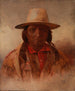 Sitting Bull - Julian Scott — weergave van het kunstwerk