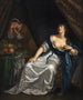 De dood van Cleopatra - Julie Lütken — weergave van het kunstwerk