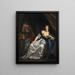 De dood van Cleopatra - Julie Lütken — ingelijst kunstwerk aan de muur