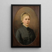 Portrait d'une dame Marisa von Wolf - Julie Wilhelmine Hagen-Schwarz — ingelijst kunstwerk aan de muur