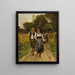 Onbekend - Julien Joseph Julien Jos — ingelijst kunstwerk aan de muur