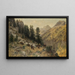 Herfst in hoge bergen - Julius Arthur Thiele — ingelijst kunstwerk aan de muur