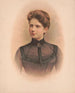 Frances Folsom, Mme Grover Cleveland - Julius Bien Company — weergave van het kunstwerk