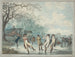 Patineurs sur le Serpentine dans Hyde Park - Julius Caesar Ibbetson — weergave van het kunstwerk