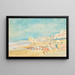 Strand bij Oostende - Julius Collen Turner — ingelijst kunstwerk aan de muur