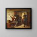 De luie jongen - Julius Exner — ingelijst kunstwerk aan de muur