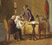 De gewonde soldaat - Julius Friedländer — weergave van het kunstwerk