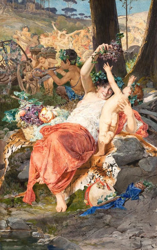 Julius Kronberg - Bacchant.webp