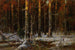 Winterbos - Julius Sergius Klever — weergave van het kunstwerk
