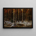 Winterbos - Julius Sergius Klever — ingelijst kunstwerk aan de muur