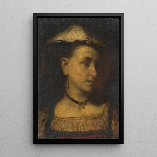 Julius Siegfried Uetz - Portrait of a Woman.webp