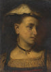 Portrait d'une femme - Julius Siegfried Uetz — weergave van het kunstwerk