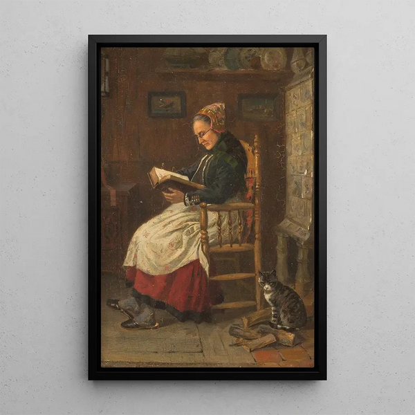 Julius Simmonds - Old lady in the living room.webp