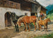 Attelage lungauer - Julius von Blaas — weergave van het kunstwerk