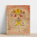 Reproductie van het schilderij Jumping Jack - Paul Klee