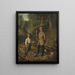 La vieille vieille histoire - Junius Brutus Stearns — ingelijst kunstwerk aan de muur